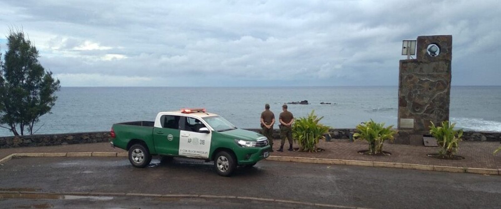 EN VIVO | Cámara transmite llegada de olas a Rapa Nui