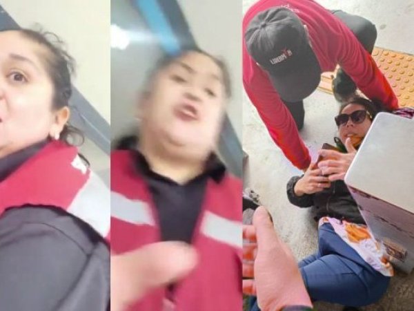 Guardia golpeó y botó a mujer en silla de ruedas por querer ingresar gratis al tren